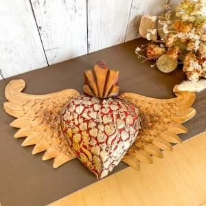 ミラグロ アンティーク メキシコ コラソン From Mexico☆ミラグロコラソン壁掛け | 重宗玉緒 WEB SHOP