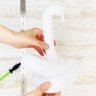 【簡単バルーンアート】白鳥の作り方