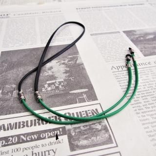 DIFFUSER CANDY TONE STICH GLASS CODE /Black & Green