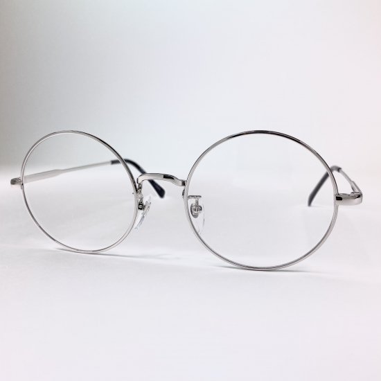 日本製丸眼鏡　レンズサイズ52mm　シルバー - MonkeyFlipRosso - 名古屋・大須のオシャレな眼鏡セレクトショップ【公式通販】