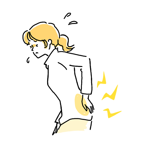 腰・骨盤・股関節の悩み