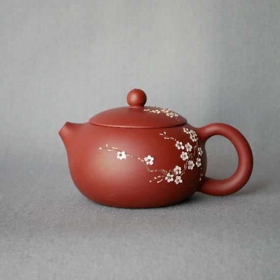 240ml 紫砂茶壺 桜 - フウフウ商店 240ml 紫砂茶壺 桜 - フウフウ商店