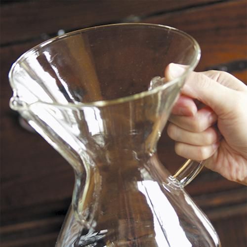 CHEMEX/ケメックス コーヒーメーカー ガラスハンドル(6カップ用