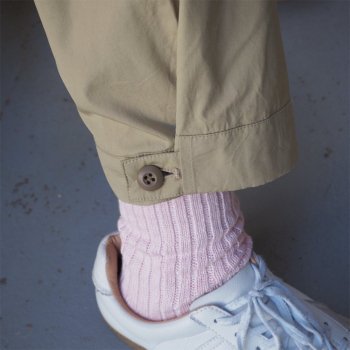 eleven 2nd / Linen Silk Rib Socks【e2A-0037】<img class='new_mark_img2' src='https://img.shop-pro.jp/img/new/icons5.gif' style='border:none;display:inline;margin:0px;padding:0px;width:auto;' />
