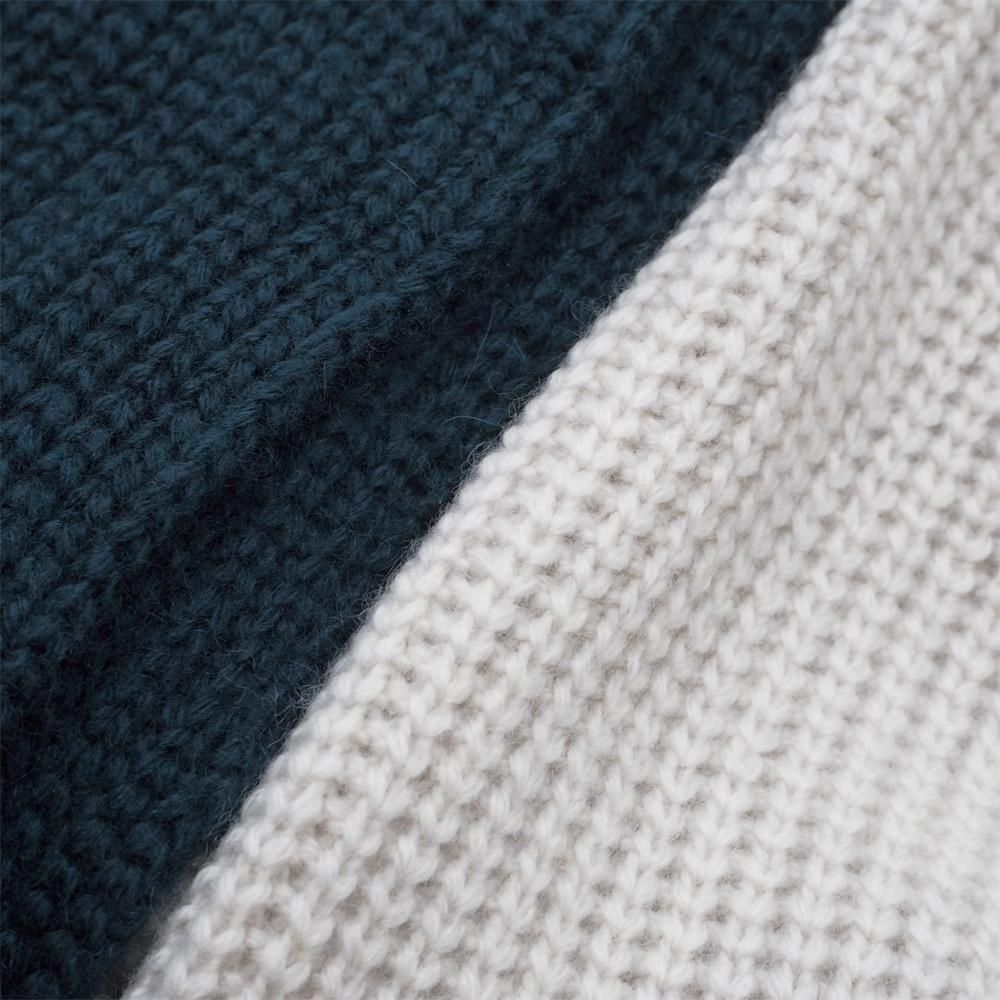 eleven 2nd / Cashmere no.1 Ribbed Mini Stole【e2W-1113