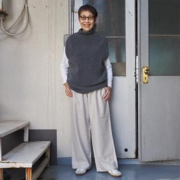 eleven 2nd / Wool Flannel Wide Pantse2F-1029<img class='new_mark_img2' src='https://img.shop-pro.jp/img/new/icons5.gif' style='border:none;display:inline;margin:0px;padding:0px;width:auto;' />