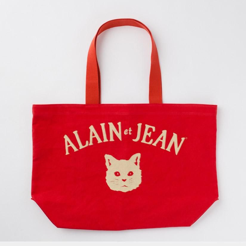 ALAIN et JEANトートバッグ(レッド) - BonBonStore Online Shop ALAIN et JEANトートバッグ(レッド) - BonBonStore Online Shop