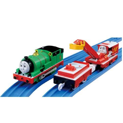 Amazon.co.jp: プラレール トーマス いっしょに走ろう!消防車