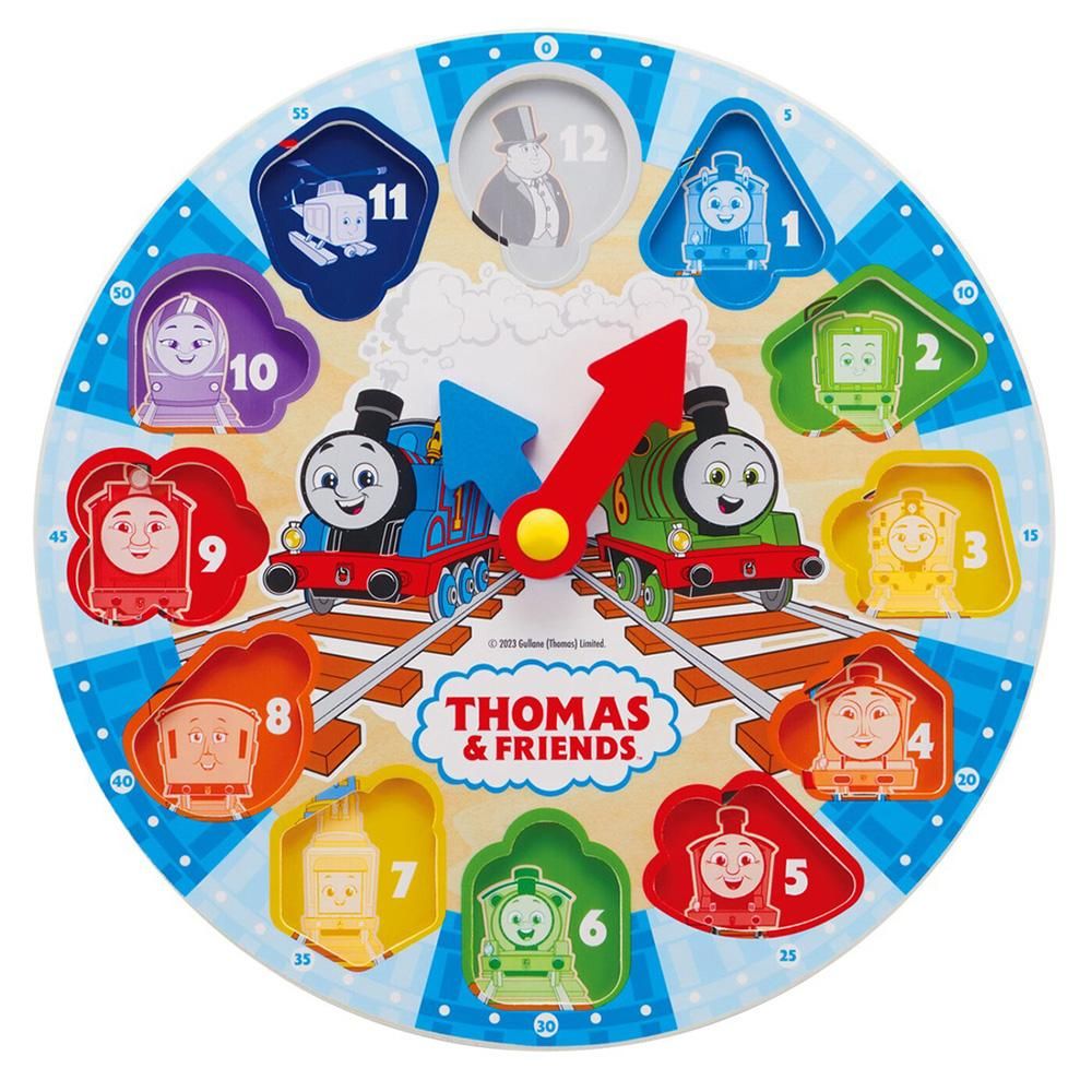 きかんしゃトーマス 木製とけいパズル TWT-015 TO - トーマス きかんしゃトーマス 木製とけいパズル TWT-015 TO - トーマス