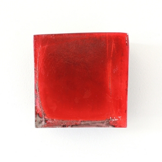 アートガラスパネル「Red block」