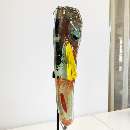 ガラス作家作品　ガラスオブジェ Re stock 】 扇田克也さんの「HOUSE」が再入荷しました。 今回