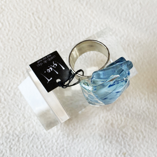 samulo サムロ リング 指輪 ウランガラス 一点物 samulo サムロ リング 指輪 ウランガラス 一点物