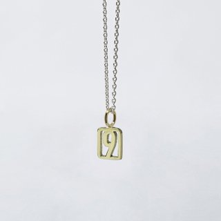 NUMBER NECKLACE -9-