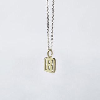 NUMBER NECKLACE -8-