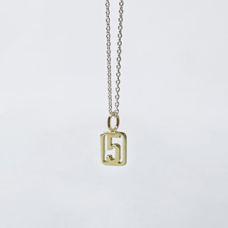 NUMBER NECKLACE -5-