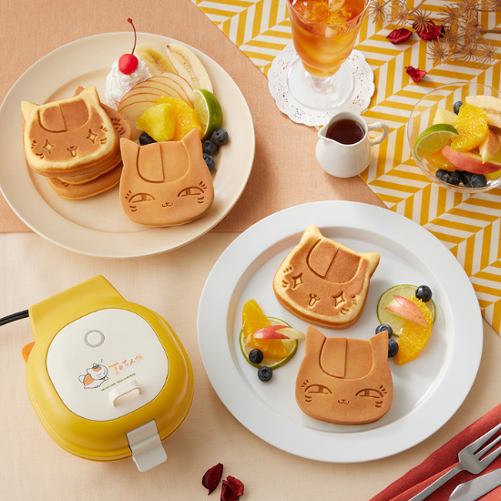 商品情報:こんがりきゃらパンケーキメーカー ニャンコ先生|CCP 商品情報:こんがりきゃらパンケーキメーカー ニャンコ先生|CCP