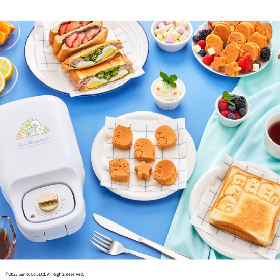 商品情報:こんがりきゃらマルチサンドメーカー すみっコぐらし 商品情報:こんがりきゃらマルチサンドメーカー すみっコぐらし