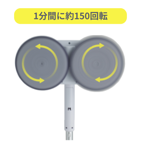 商品情報：コードレス回転モップクリーナーネオプラスBrisa