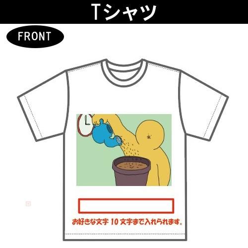 ぽたお Tシャツ 4 本体色 白 Dream ぽたお Tシャツ 4 本体色 白 Dream