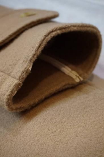 ARBRE』(アルブル) ムーンツイード ダッフルコート FABRIC