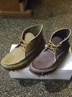 『ARROW MOCCASIN』〔アローモカシン〕 レースアップモカシン（リップソール）　MADE IN USA 