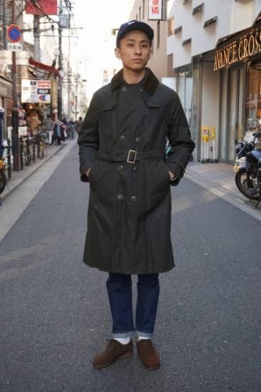 BARBOUR』（バブアー）復刻 オイルドコットン トレンチコート ...