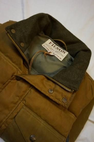 FILSON フィルソン オイルドダウンクルーザーベスト abitur.gnesin