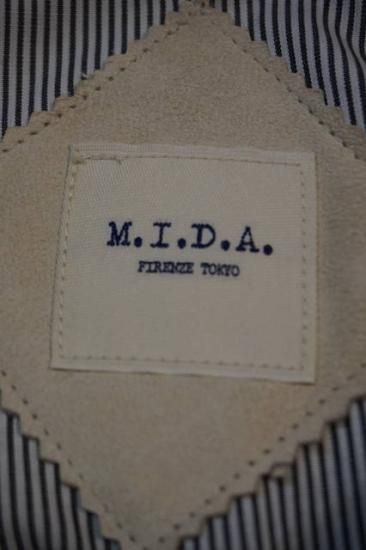 M.I.D.A.』(ミダ)70505タイプ シープスエード ジャケット M.I.D.A.』(ミダ)70505タイプ シープスエード ジャケット