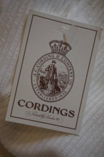 CORDINGS』(コーディングス)コーディロイ トラウザーズ (WHITE CORDINGS』(コーディングス)コーディロイ トラウザーズ (WHITE