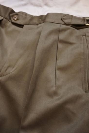 BARRY BRICKEN バリーブリッケン サイドアジャスター トラウザーズ BARRY BRICKEN バリーブリッケン SIDE ADJUSTER 2 PLEATS