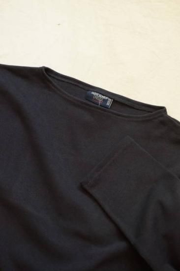 SAINT JAMES L'ATELIER』 (セントジェームス アトリエ) ギルド 無地長袖バスクシャツ フランス製 (NAVY) - インポートグッズ ファースト SAINT JAMES L'ATELIER』 (セントジェームス アトリエ) ギルド 無地長袖バスクシャツ フランス製 (NAVY) - インポートグッズ ファースト