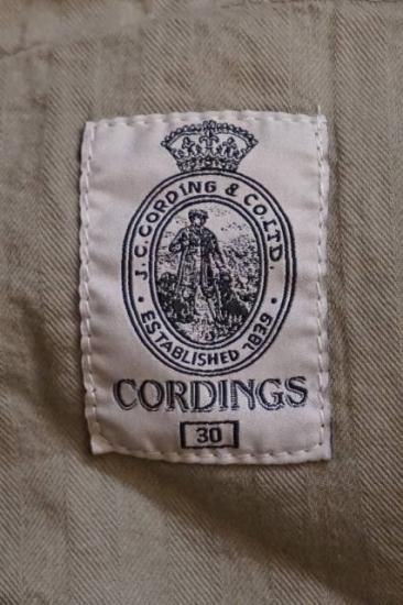 英国CORDINGS サマーコットンギャバジントラウザーズ30チノパン白パンツ CORDINGS SUMMER GABARDINE TROUSERS | ニュース – MASHIMO＆CO.,LTD