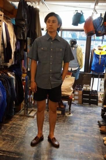 CAMCO(カムコ) 半袖 シャンブレーシャツ 半袖ワークシャツ CAMCO(カムコ) 半袖 シャンブレーシャツ 半袖ワークシャツ
