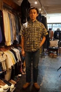レインスプーナー ハーフボタン アロハシャツ reyn spooner 長袖アロハシャツ Reyn Spooner レインスプーナー