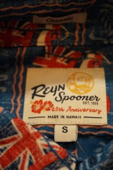 REYN SPOONER』 (レイン スプーナー) 65周年記念モデル 半袖