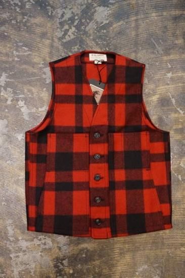 FILSON』 (フィルソン) マッキーノクルーザー ウールベスト FILSON』 (フィルソン) マッキーノクルーザー ウールベスト