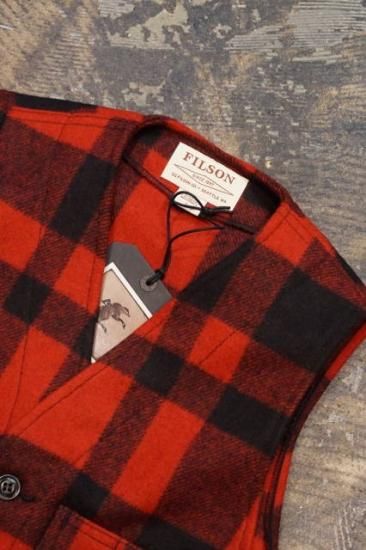 FILSON』 (フィルソン) マッキーノクルーザー ウールベスト FILSON』 (フィルソン) マッキーノクルーザー ウールベスト