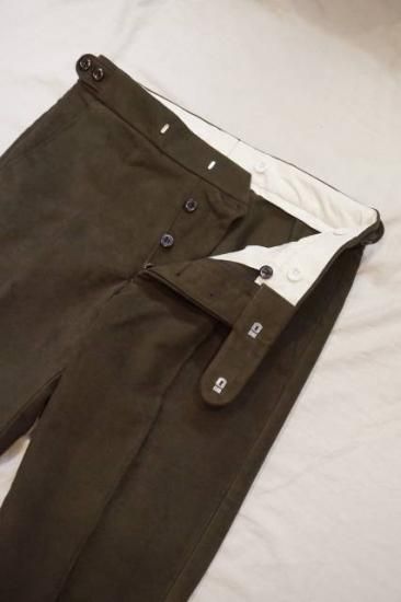 CORDINGS コーディングス　ベージュ モールスキン　スラックス SALE!】CORDINGS (コーディングス) MOLESKIN TROUSERS [CAMEL