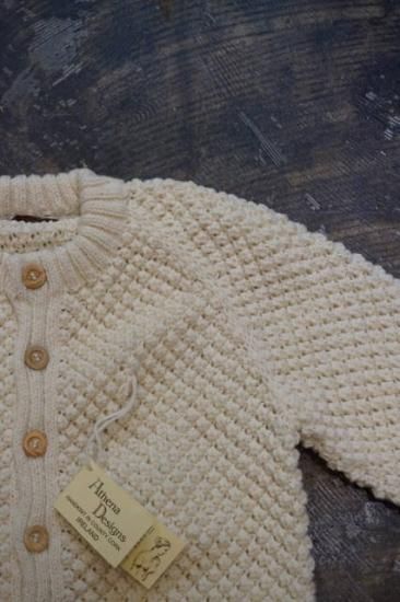 ATHENA DESIGNS』 (アテナデザイン) ポップコーン クルー ニット