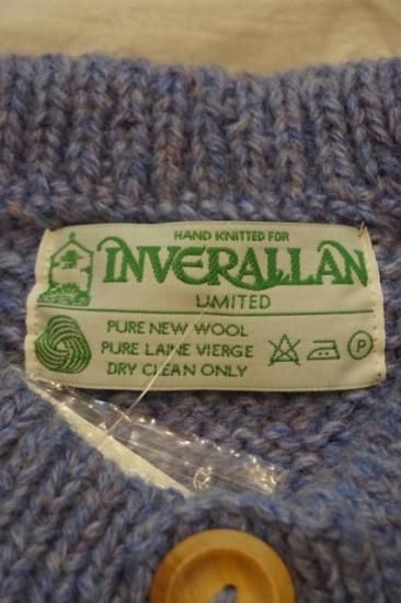 INVERALLAN』(インバーアラン) クルーネックアラン INVERALLAN』(インバーアラン) クルーネックアラン