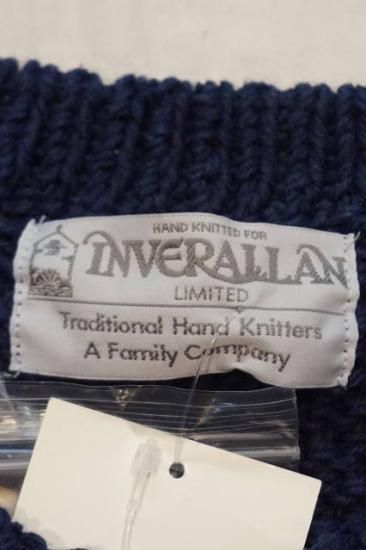 INVERALLAN』(インバーアラン) クルーネック アラン INVERALLAN』(インバーアラン) クルーネック アラン