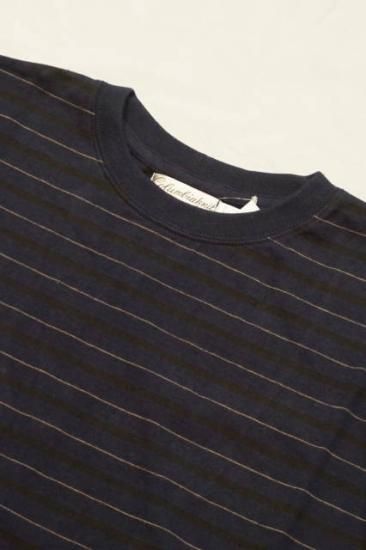 『COLUMBIA KNIT』（コロンビア ニット ）　別注 　S /S 　 ボーダー　TEE　　アメリカ製　　　WILLAMETTE 　STRIPE　 TEE　　NAVY - インポートグッズ　ファースト