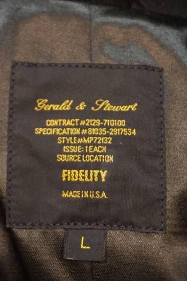 FIDELITY』 （フィデリティ） メルトン ピーコート 23オンス