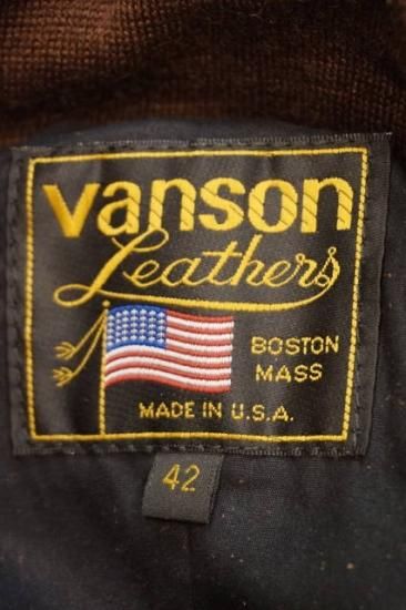 VANSON 』 (バンソン) 別注 9TJチームジャケット スリム VANSON 』 (バンソン) 別注 9TJチームジャケット スリム