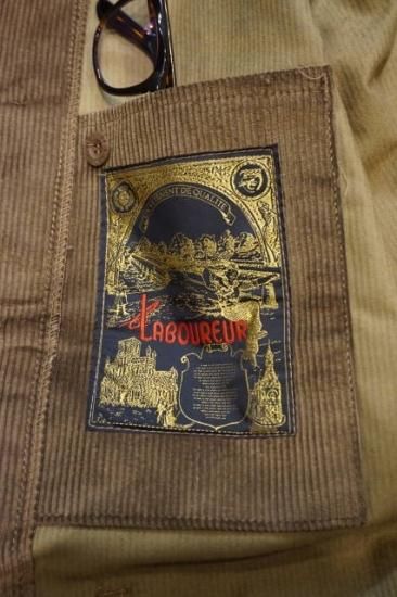 Le Laboureur ル ラブルール VESTON VELOUR カバーオール
