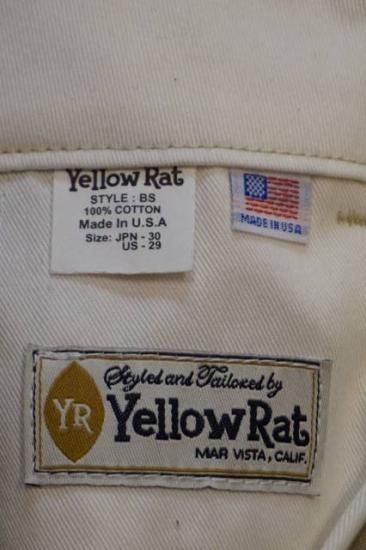 YELLOW RAT』 (イエローラット) ニュー ボーイスカウト YELLOW RAT』 (イエローラット) ニュー ボーイスカウト