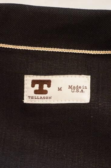 TELLASON 』 (テラソン) ブラック セルビッチ カバーオール TELLASON 』 (テラソン) ブラック セルビッチ カバーオール