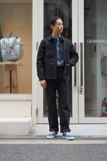 美品 USA製 テラソン コーンミルズ セルビッジデニム カバーオール TELLASON テラソン GRAYFORD JACKET 12.5oz CONE MILLS SELVEDGE