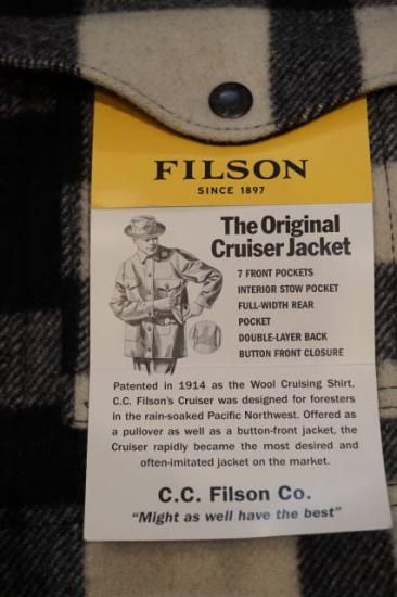 FILSON』（フィルソン） マッキーノ・ウール・クルーザー