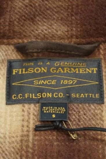 FILSON』（フィルソン） マッキーノ・ウール・クルーザー